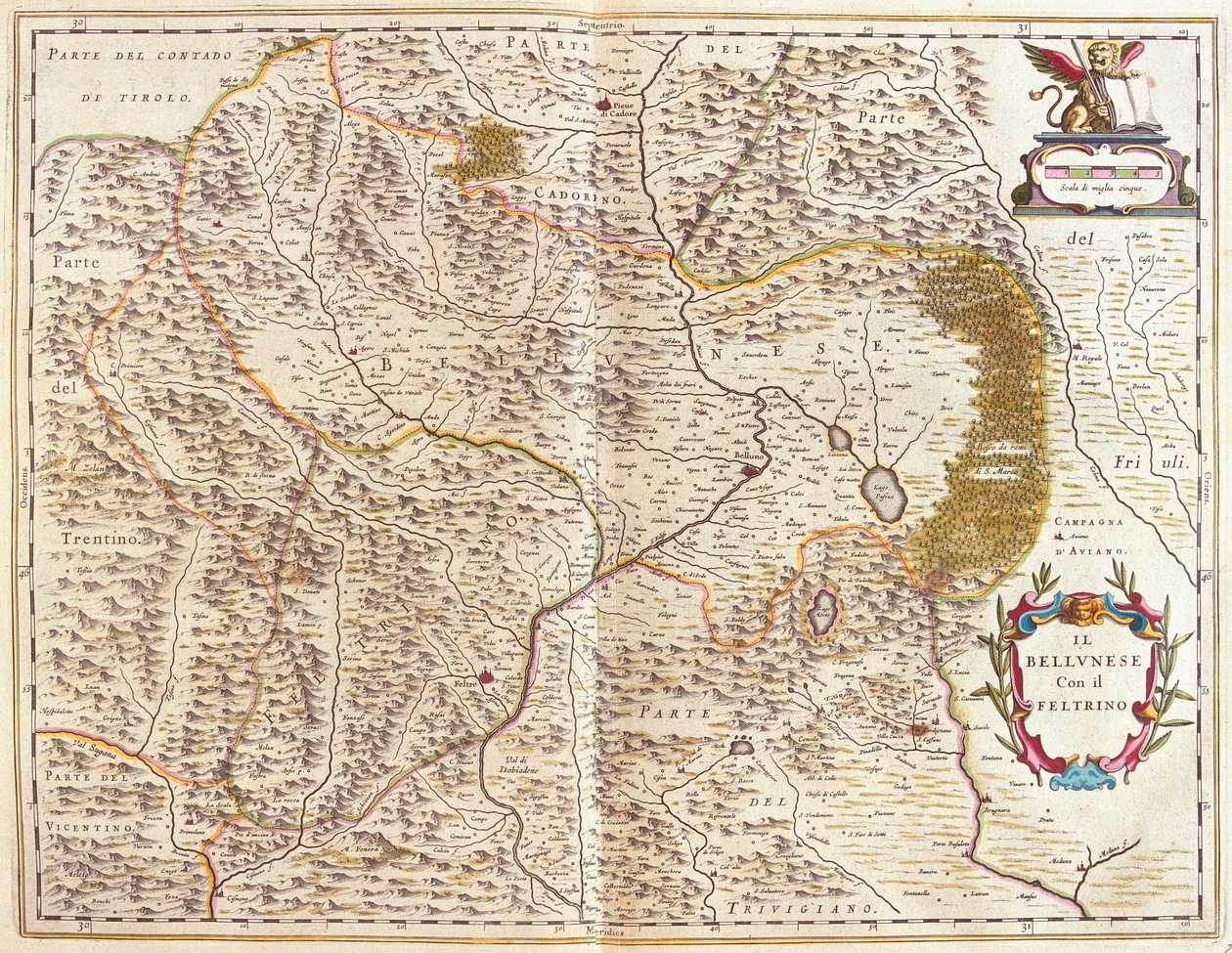 Belluno und Feltre, Italien, in 