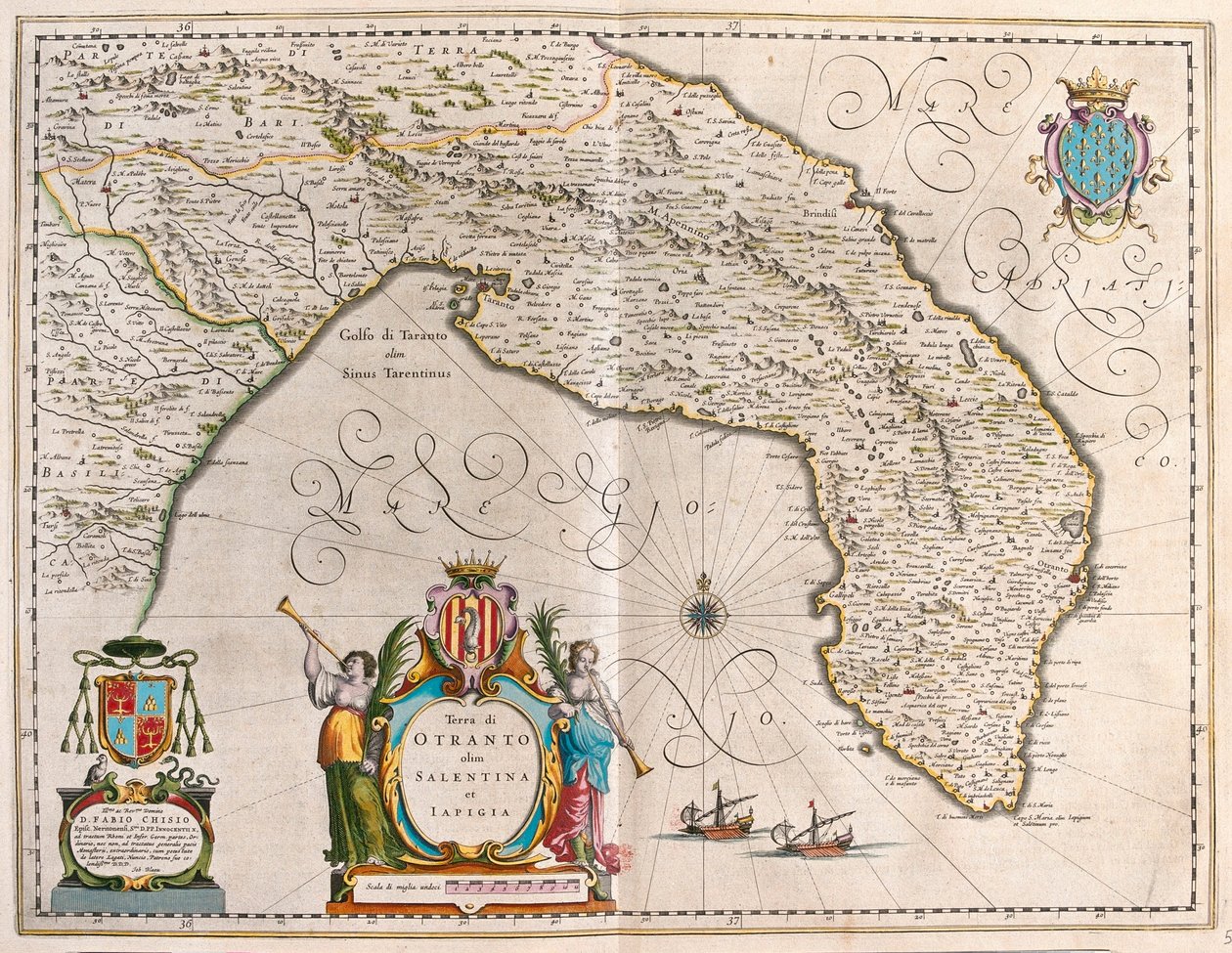 Otranto, Salento, Lecce, Apulien, Italien, in 