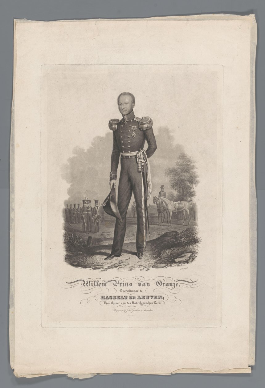 Willem Prinz von Oranien, Sieger von Hasselt und Leuven, Bewahrer des niederländischen Ruhms von Willem Hendrik Hoogkamer