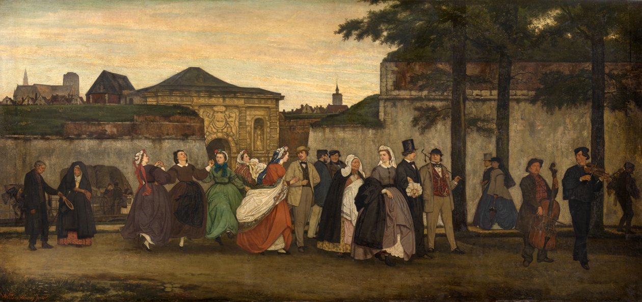 Antwerpener Hochzeit von Willem II Linnig