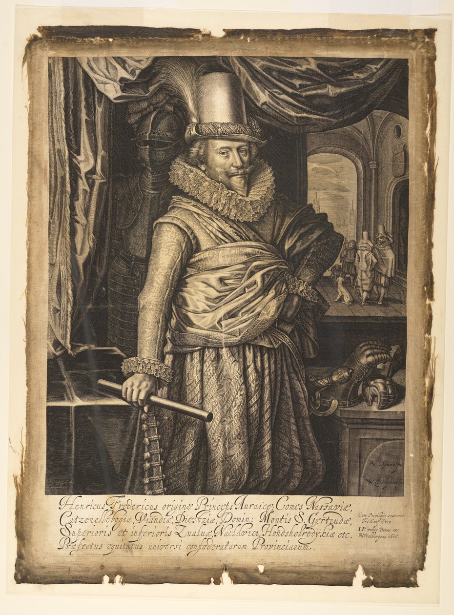 Frederik Hendrik, Prinz von Oranien-Nassau von Willem Jacobsz. Delff