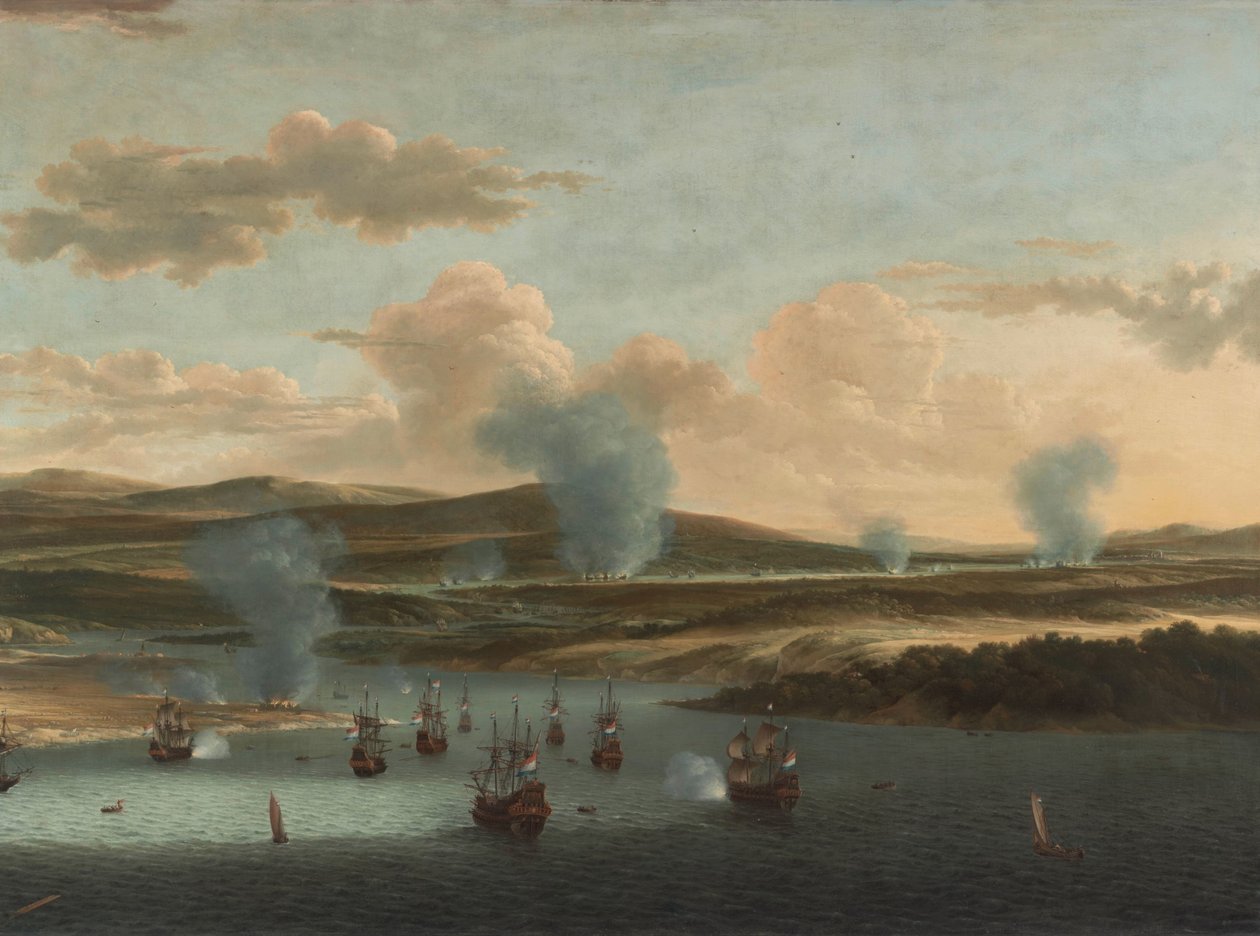 Schlacht von Medway von Willem Schellinks