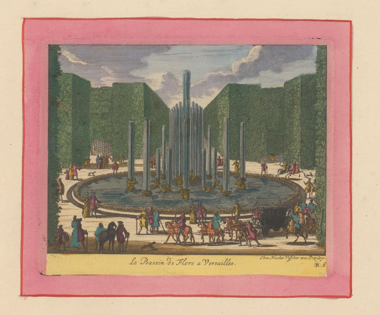 Bassin von Flora in den Gärten von Versailles von Willem Swidde