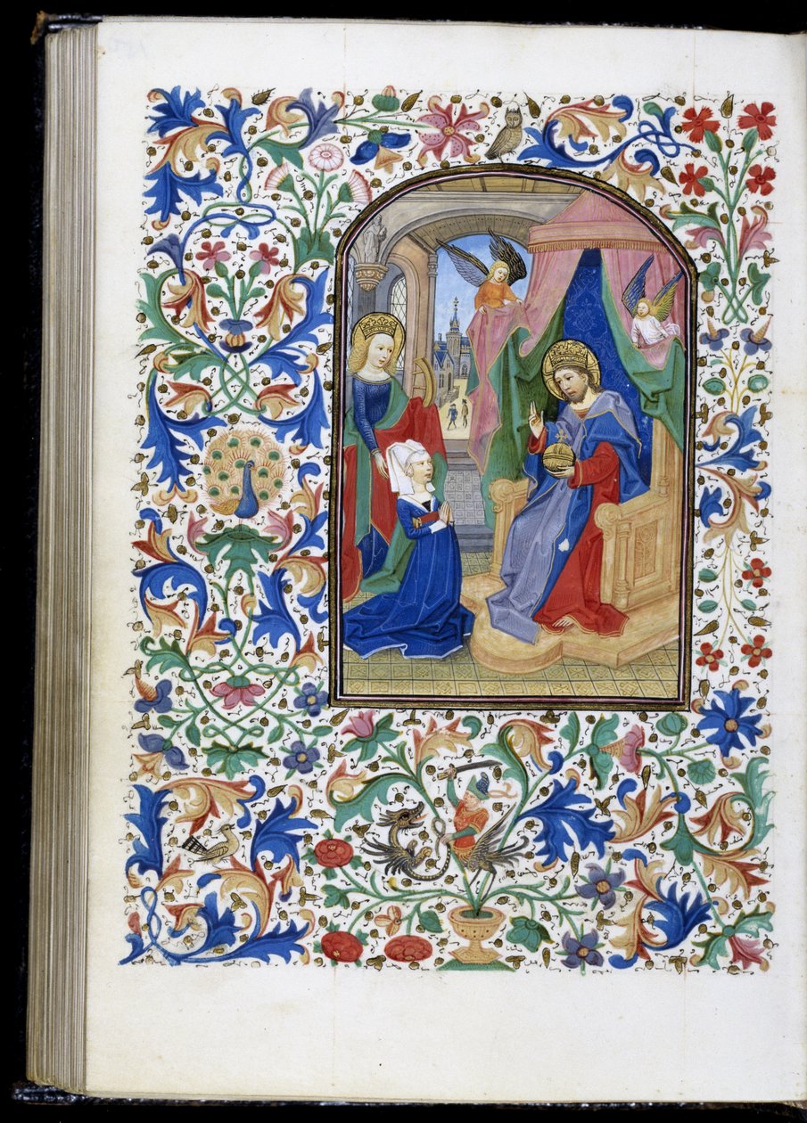 Besitzer von der heiligen Katharina Christus vorgestellt von Willem Vrelant