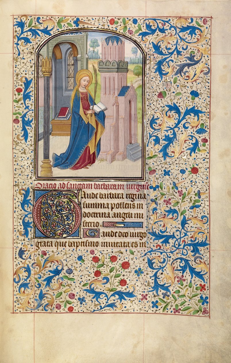 Heilige Barbara von Willem Vrelant