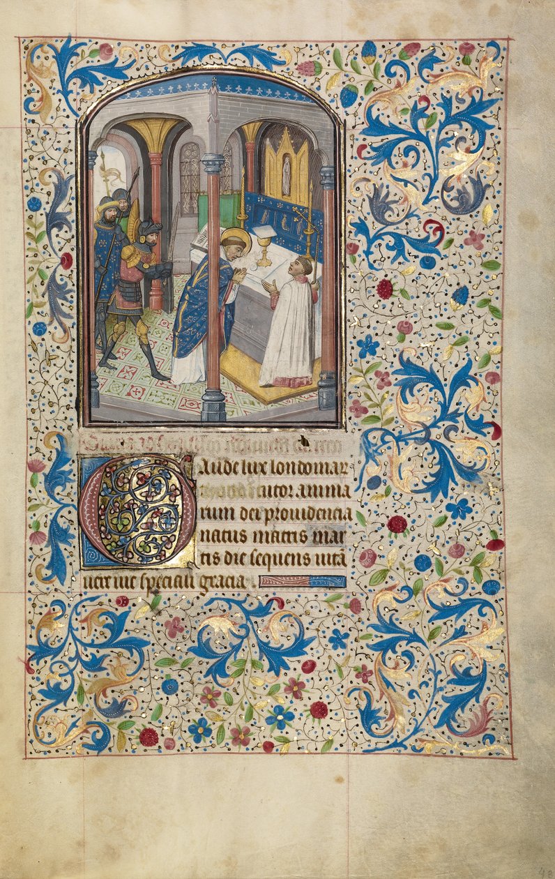 Das Martyrium des Heiligen Thomas Becket von Willem Vrelant