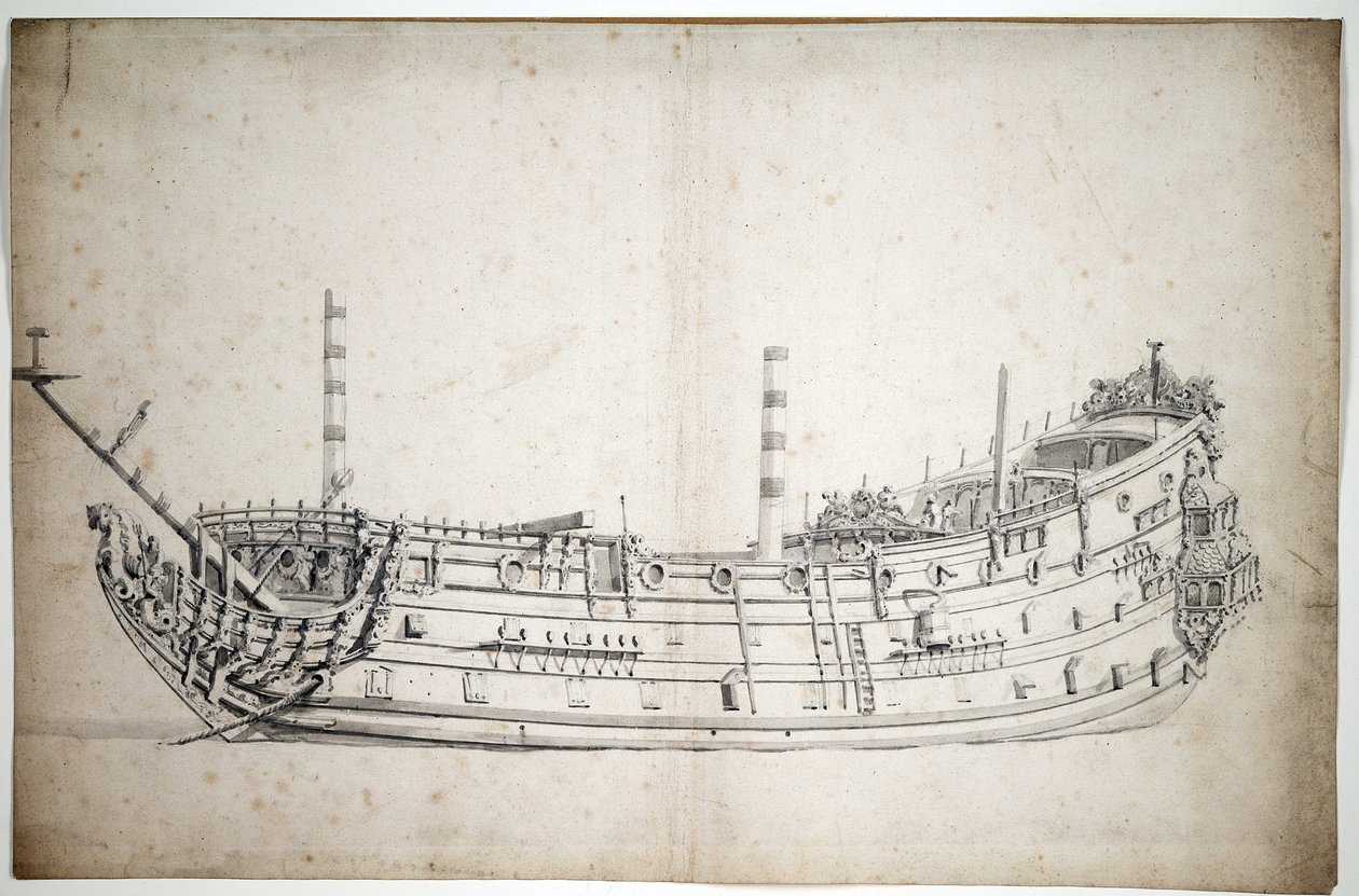 Porträt des Schiffes 