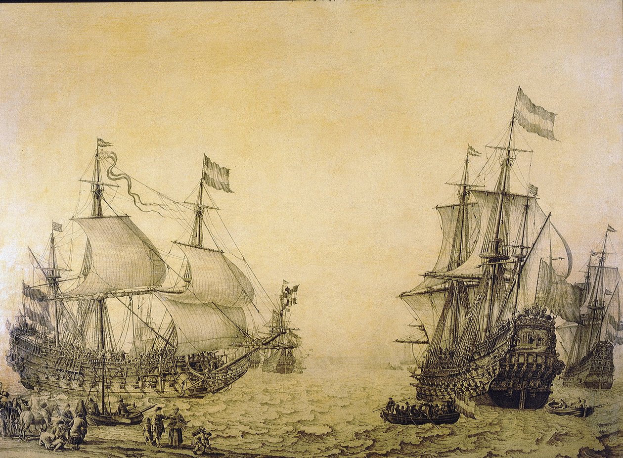 Das niederländische Schiff 