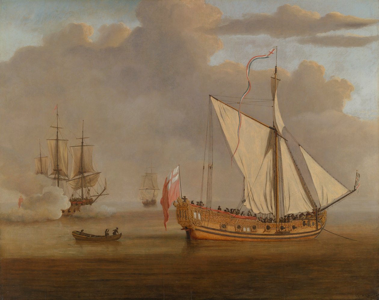 Die englische Yacht 