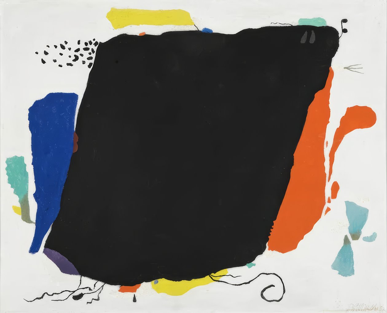 Schwarzes Phantom von Willi Baumeister