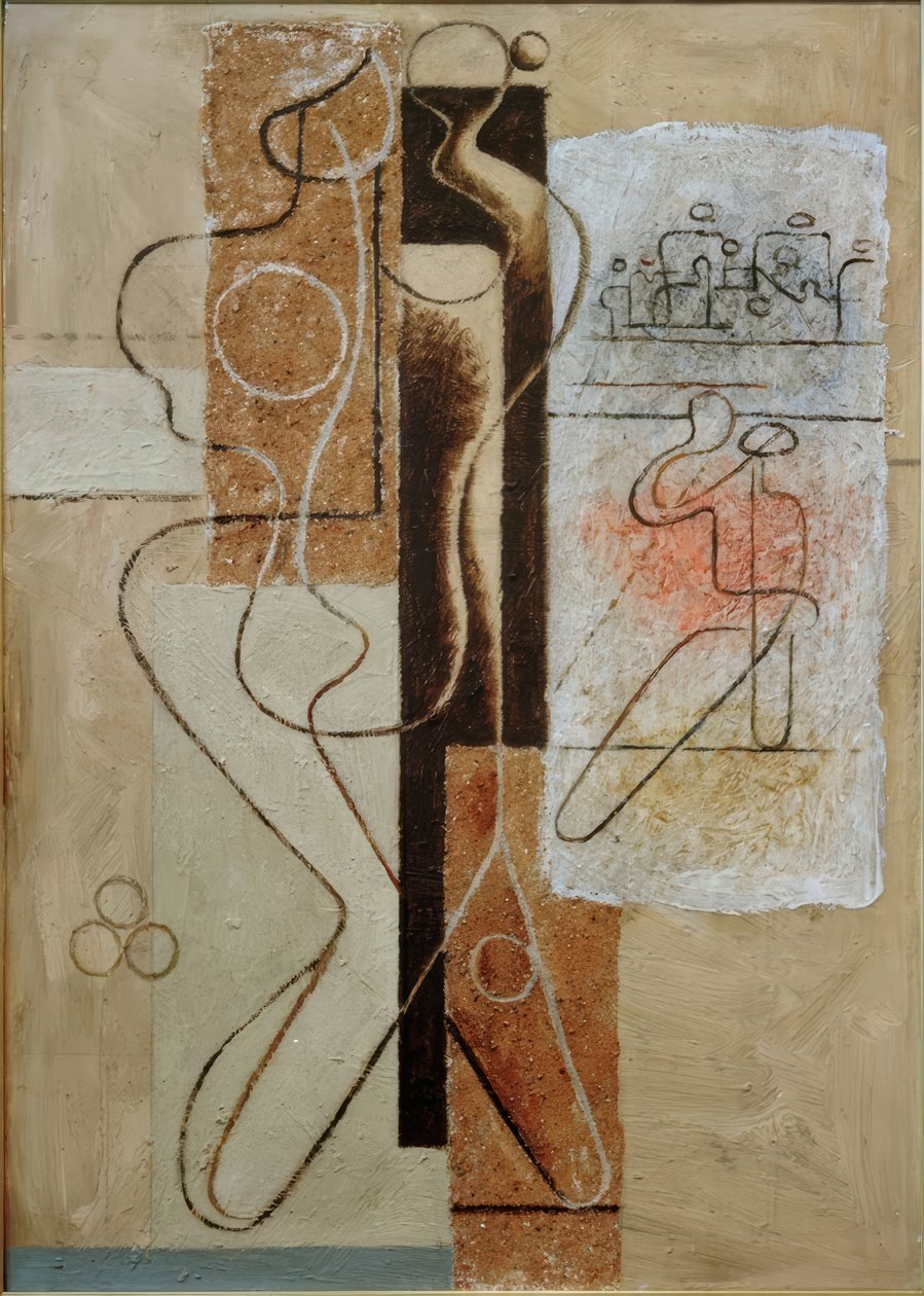 Tennis von Willi Baumeister