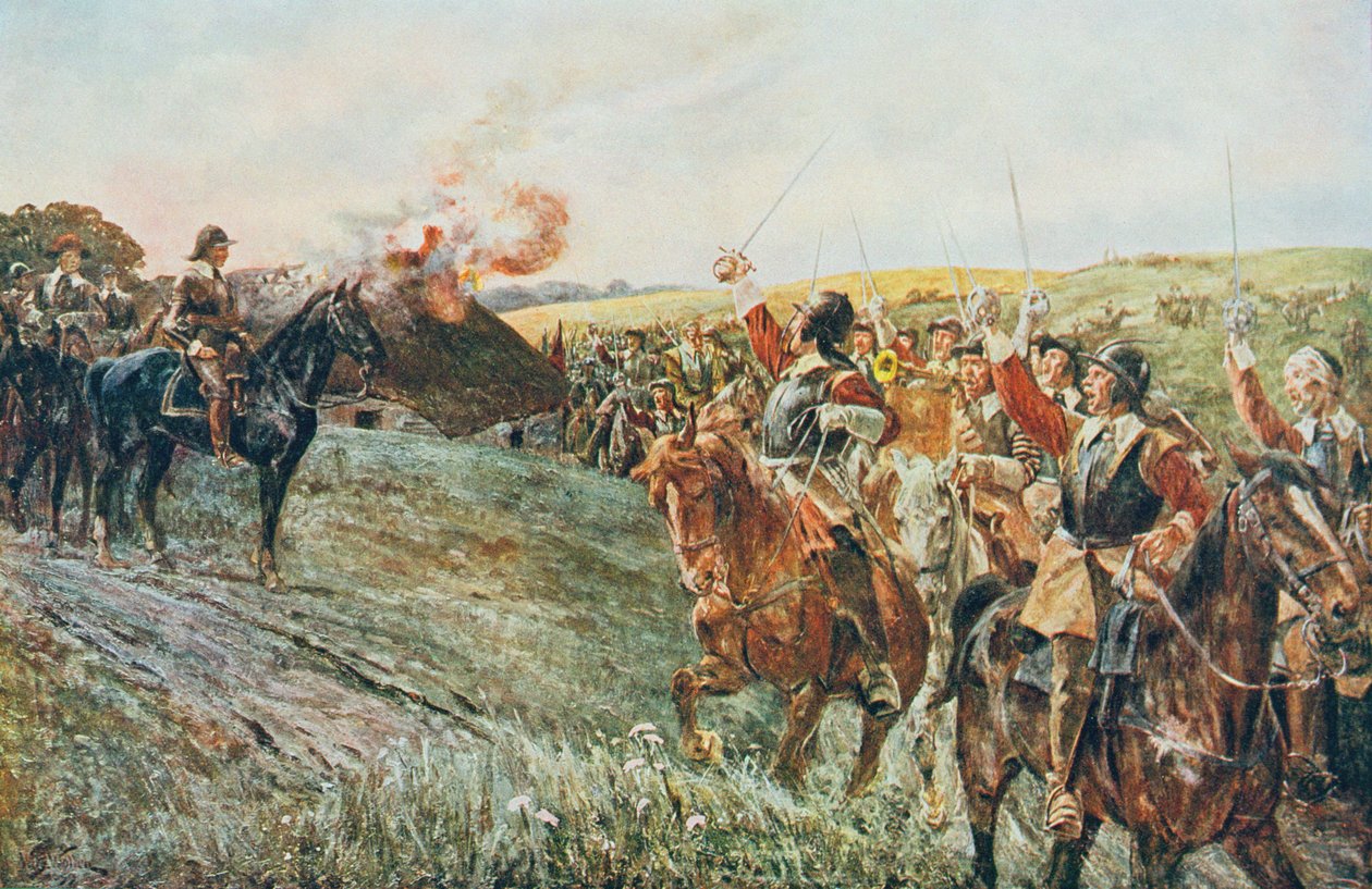 Nach der Schlacht von Naseby, 14. Juni 1645, aus 