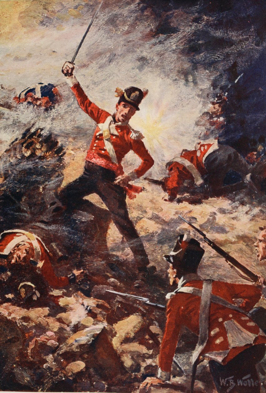 Colin Campbell führt die verzweifelte Hoffnung in San Sebastian an, Illustration aus 
