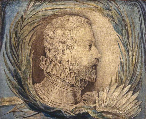 Alonso de Ercilla y Zúñiga von William Blake