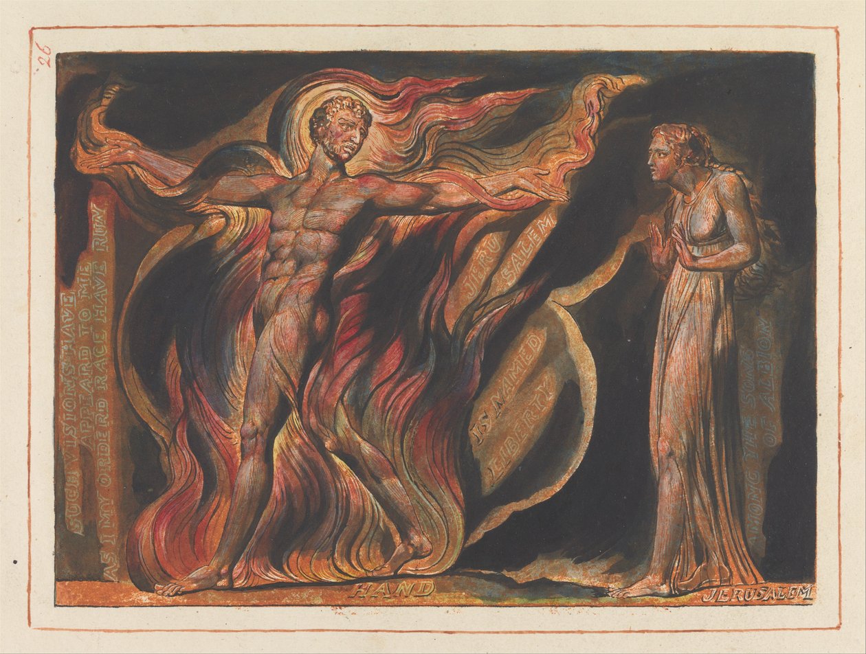 Jerusalem, Tafel 26 von William Blake