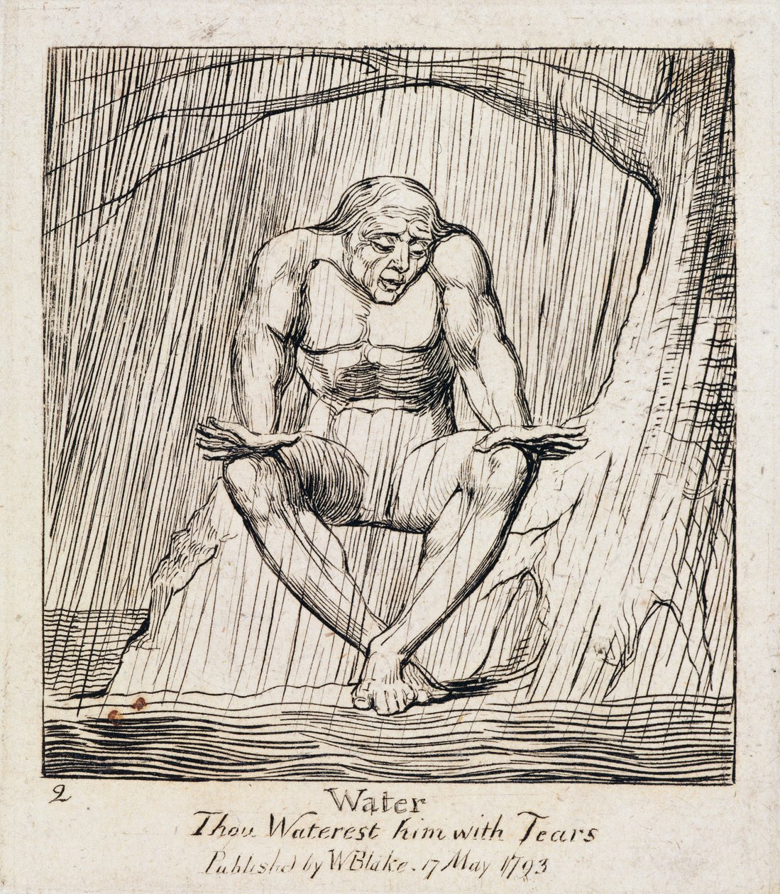 P.438-1985 Wasser, du tränst ihn mit Tränen, Tafel 2 von 