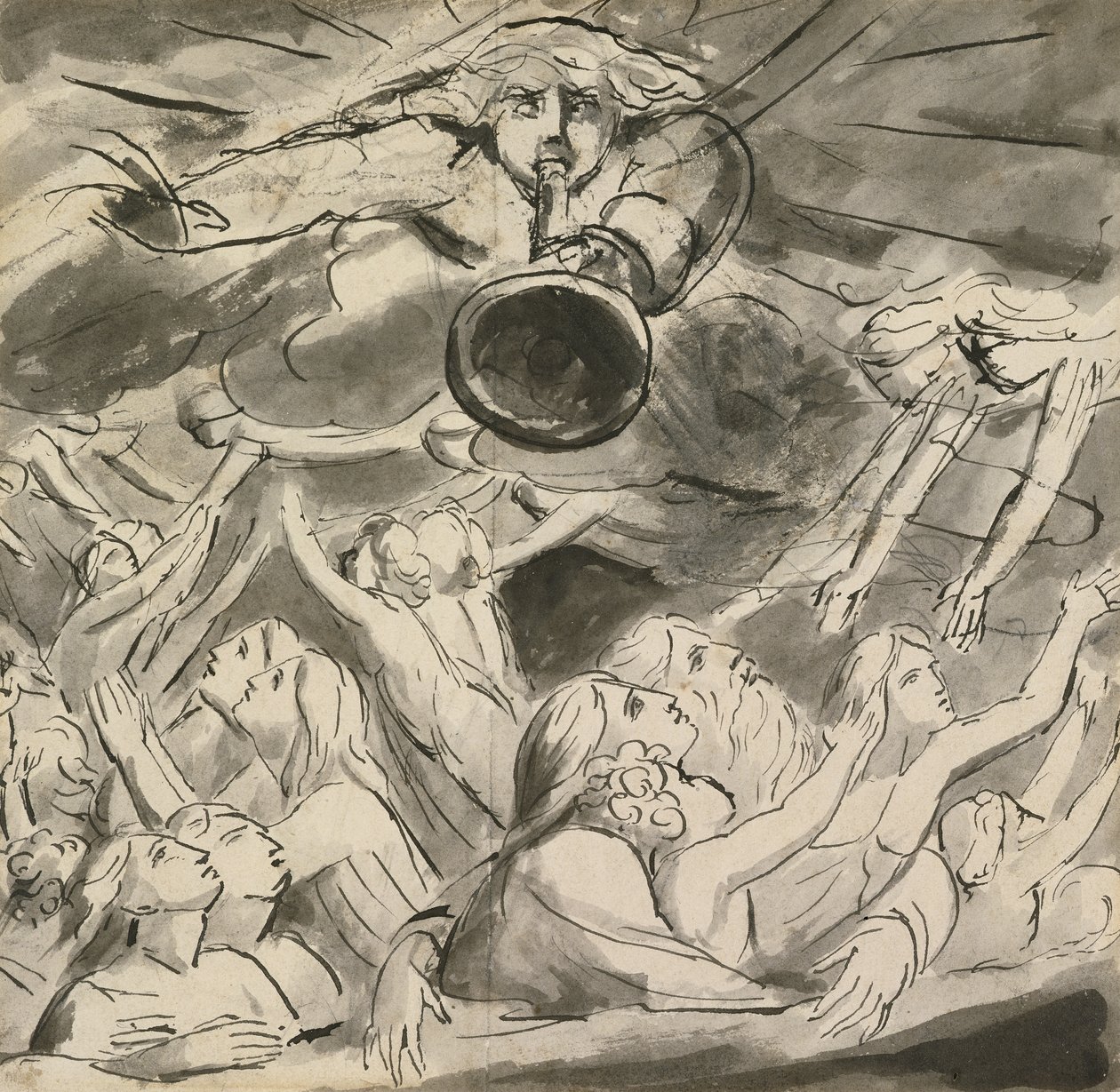 Die letzte Posaune von William Blake