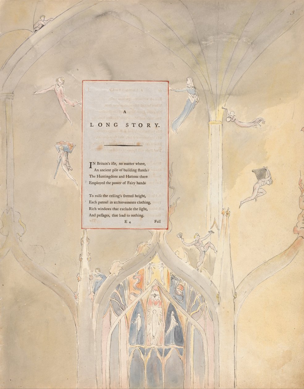 Die Gedichte von Thomas Gray, Design 25 von William Blake