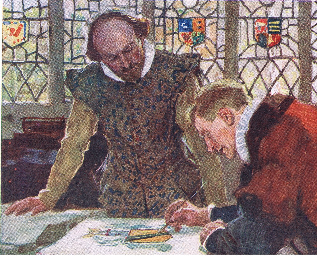 Shakespeare besucht das Heroldshaus am Paul
