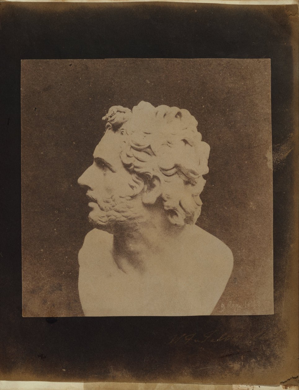 Die Büste des Patroklos von William Henry Fox Talbot