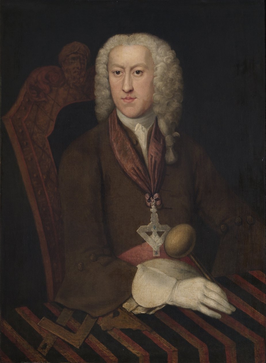 Oberst John Pitt, ca. 1730 von William Hogarth