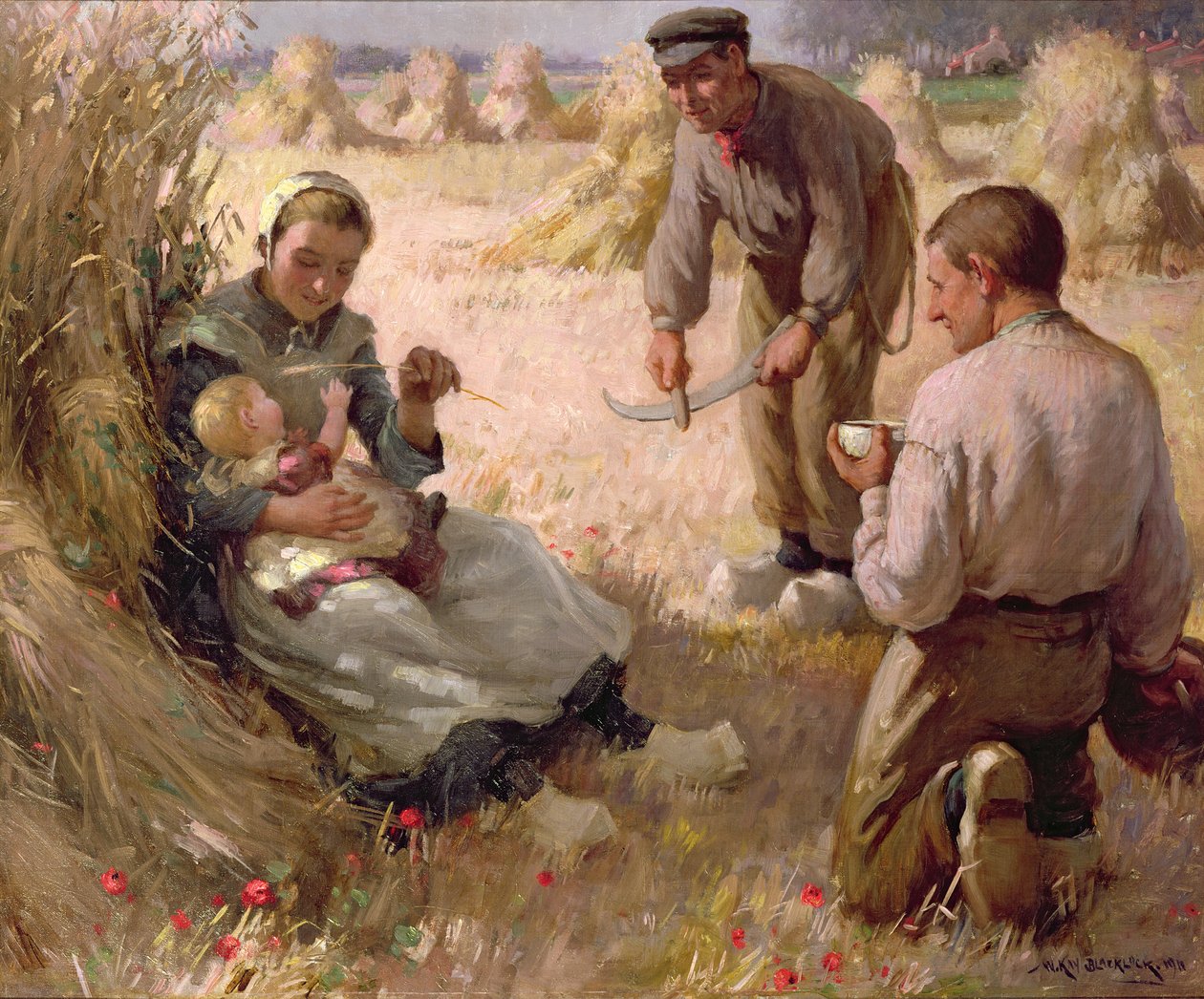 Ein gefangenes Publikum, 1911 von William Kay Blacklock