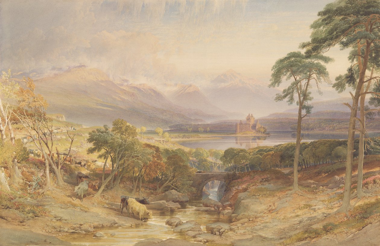Kilchurn Castle, Argyllshire, 1865 von William Leighton Leitch