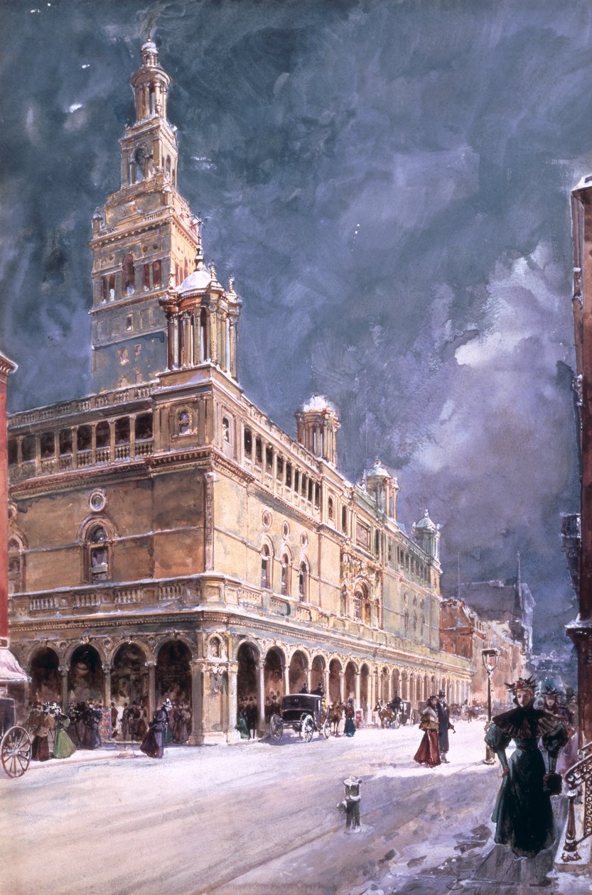 Madison Square Garden, New York, 1895 von William Louis Jnr. Sonntag