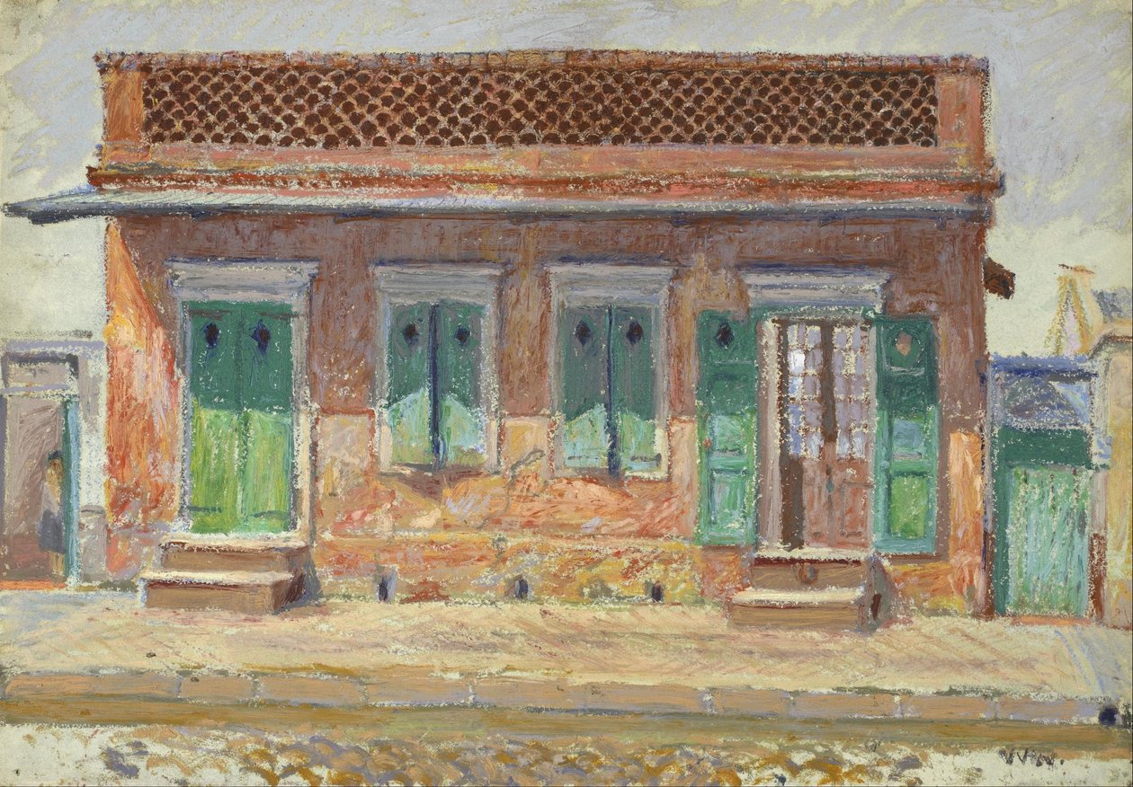 Haus in der Dumaine Street, New Orleans von William Woodward
