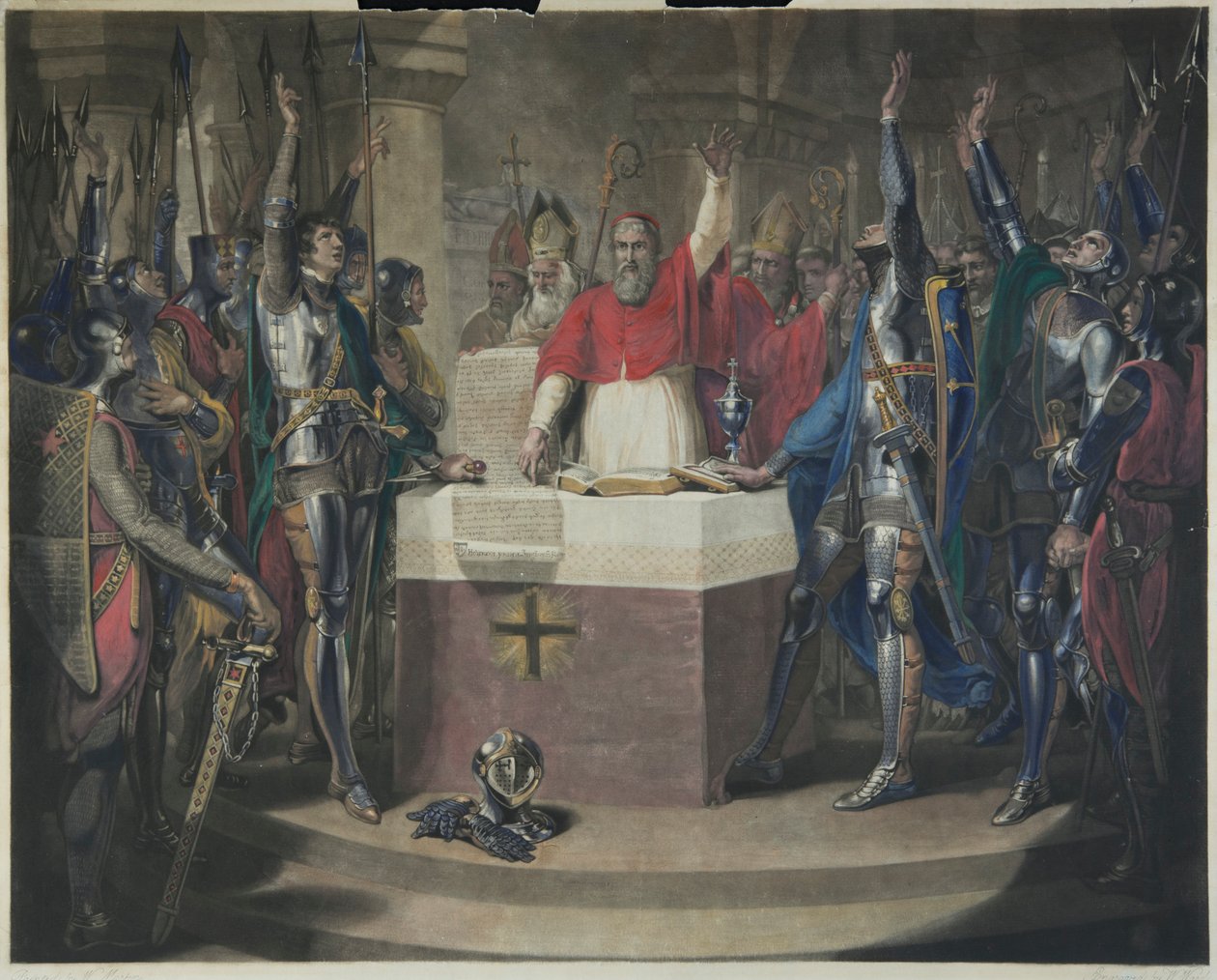 Charta der Freiheiten, 1795 von William Martin