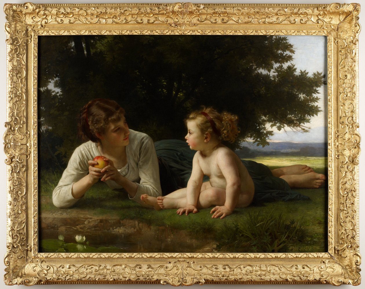 Die Versuchung von William-Adolphe Bouguereau