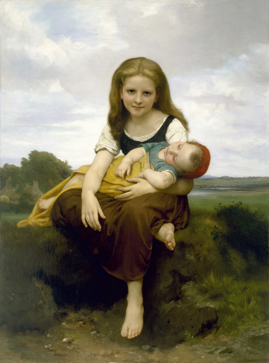 Die ältere Schwester von William-Adolphe Bouguereau