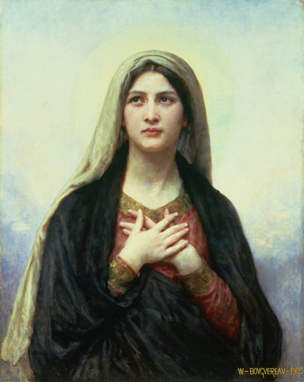 Die Madonna von William-Adolphe Bouguereau