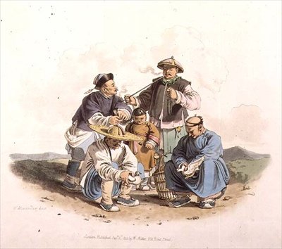 Chinesische Spieler, Tafel 40 aus 