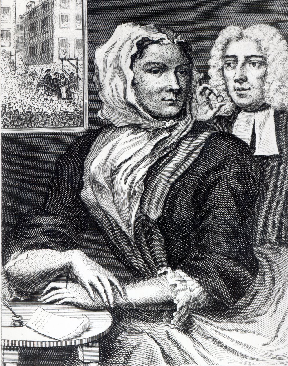 Sarah Malcolm von William (after) Hogarth