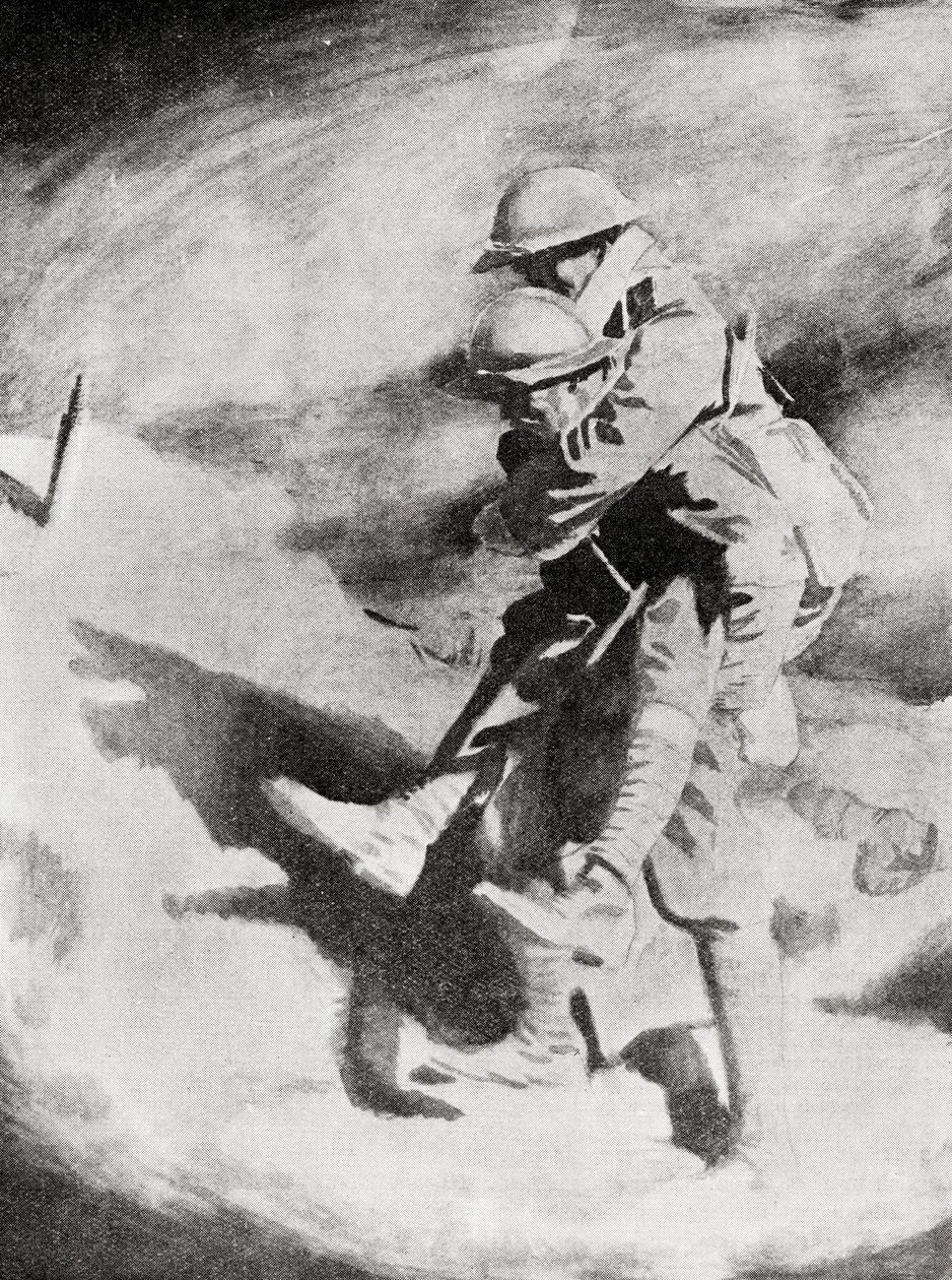 Poilu und Tommy nach dem Gemälde von Sir William Orpen von William (after) Orpen
