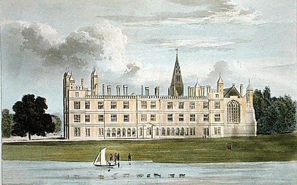 Burghley House, aus Ackermann