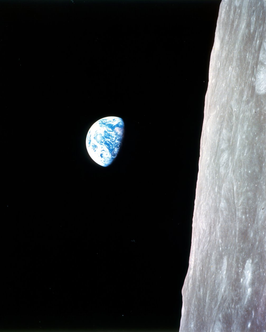 Erdaufgang - Apollo 8, 24. Dezember 1968 von William A Anders