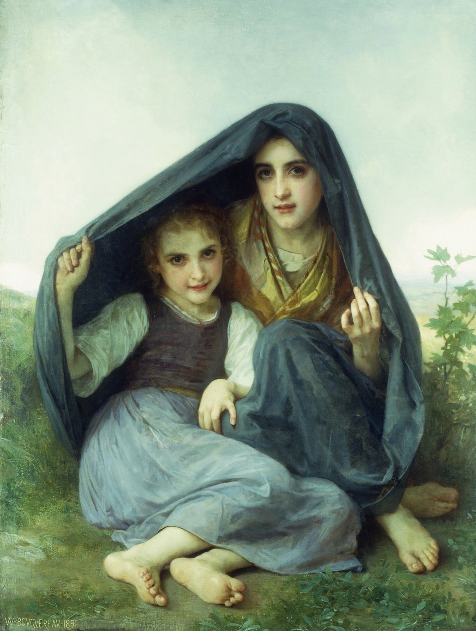 Das Versteck von William-Adolphe Bouguereau