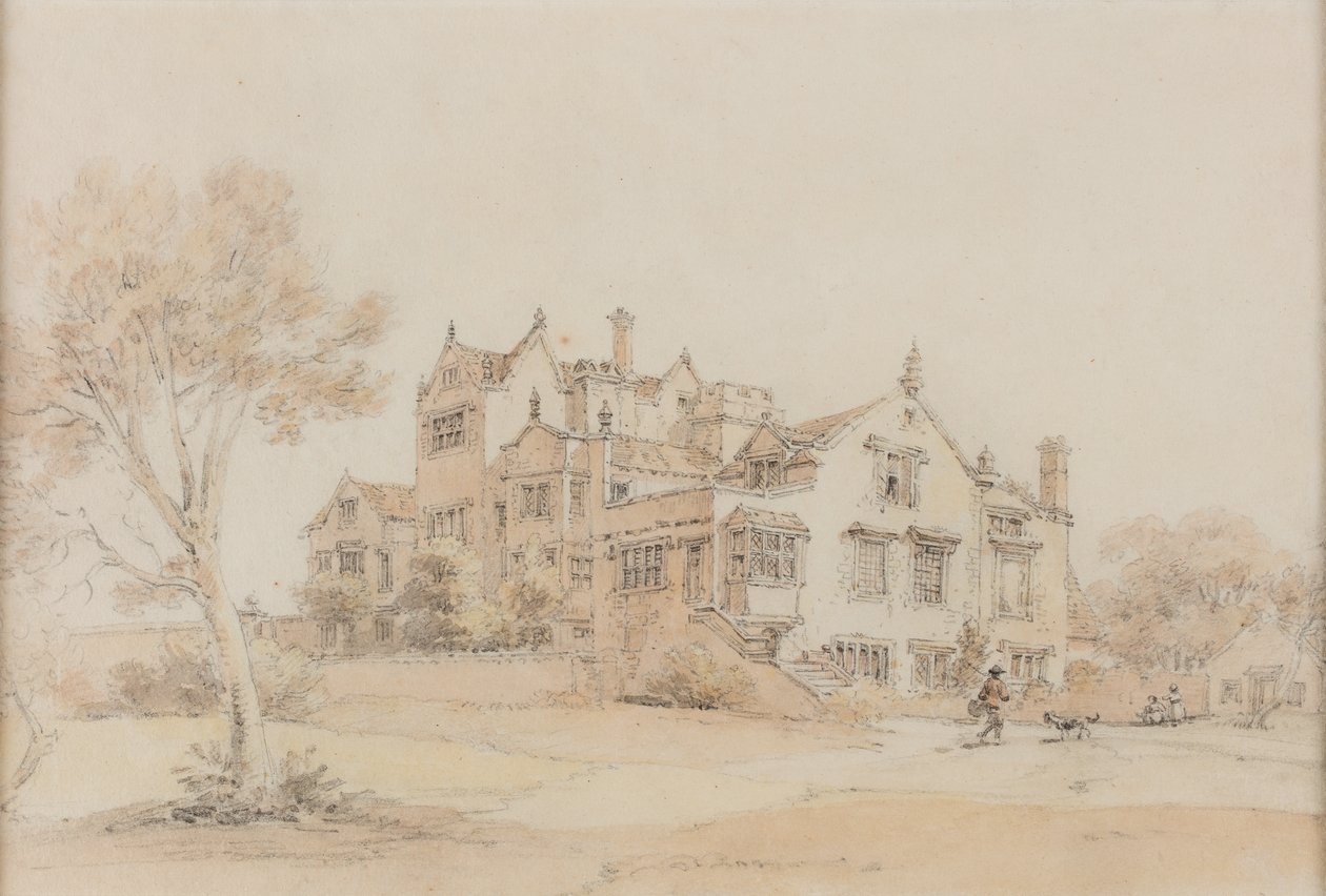 Ein altes Haus, Datum unbekannt von William Alexander