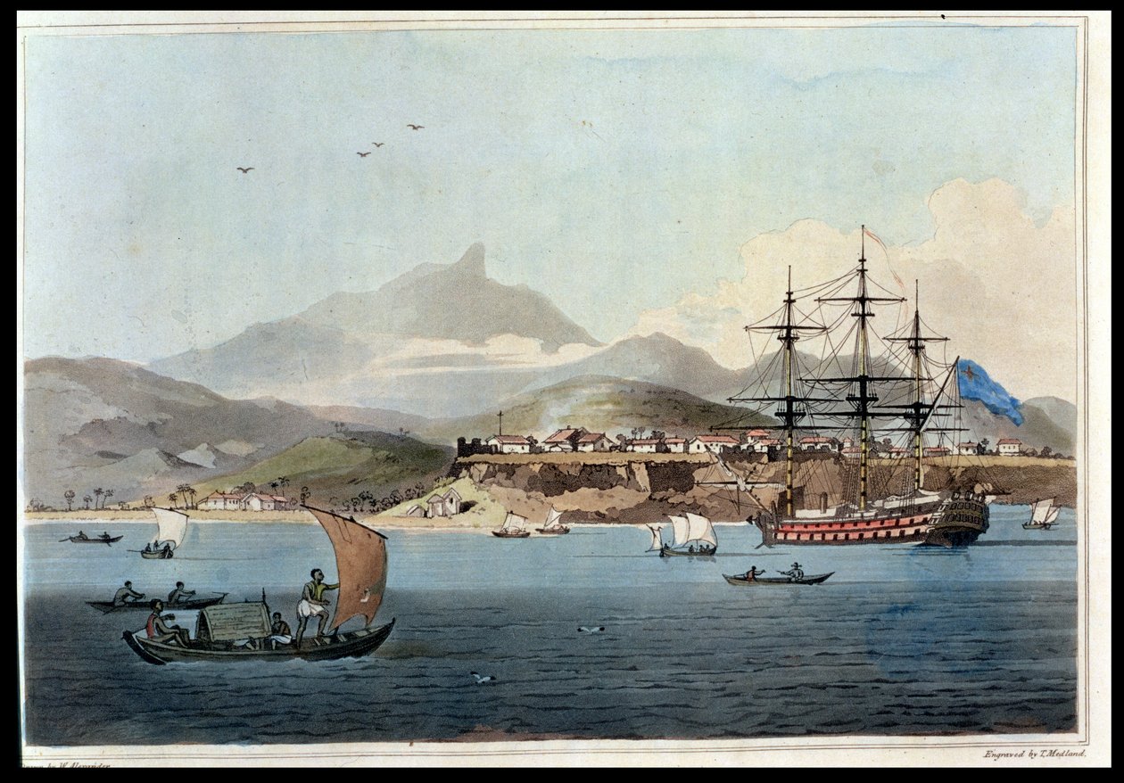 Porto Praya auf der Insel St. Jago, Tafel 4 aus 