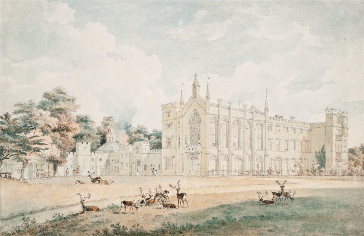 Blick von Südwesten, Cassiobury, Hertfordshire von William Alexander