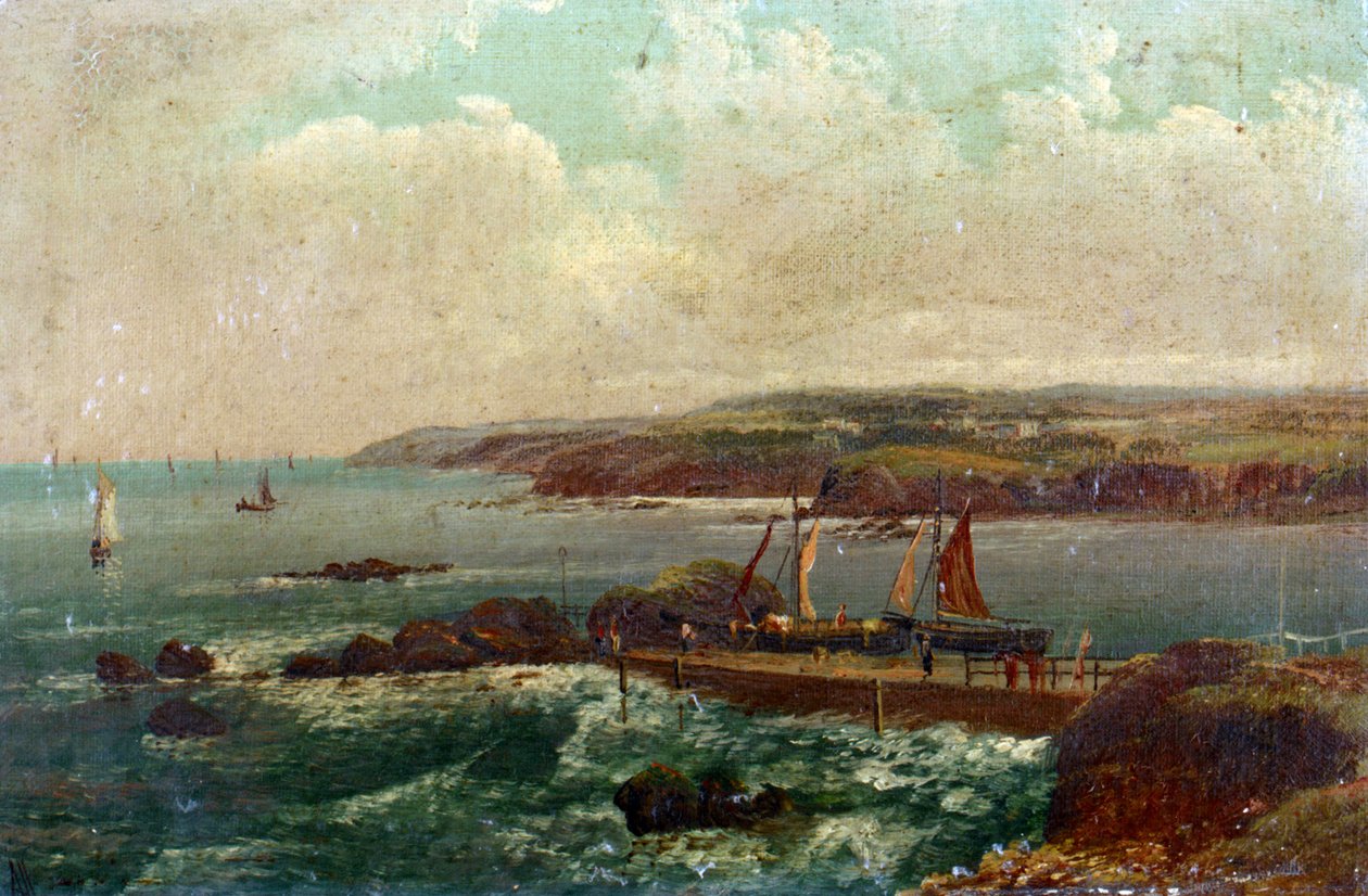Hafen Bude, in Devon (England), von William Allan (1782-1850) von William Allan