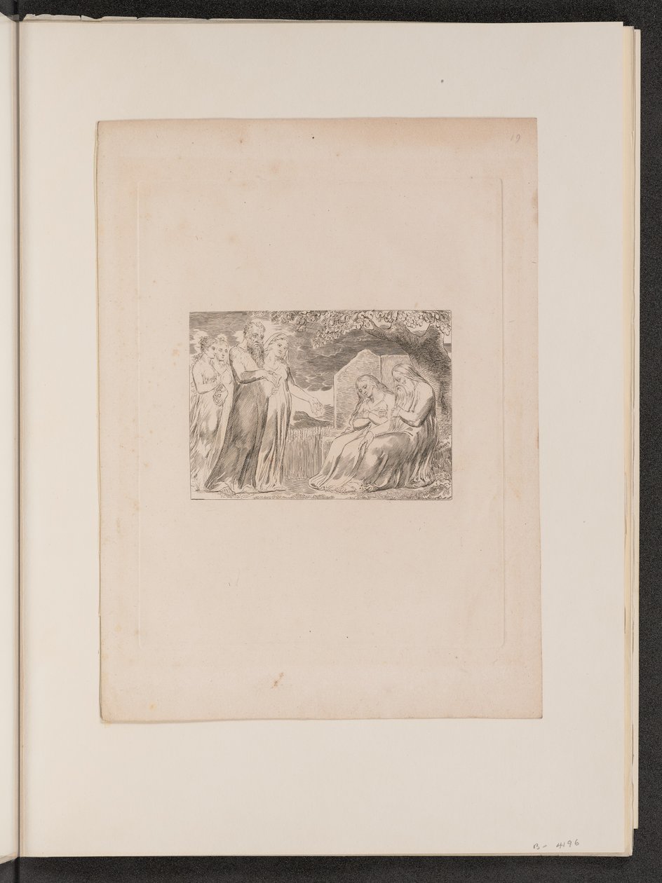 Jeder Mann gab ihm auch ein Stück Geld von William Blake