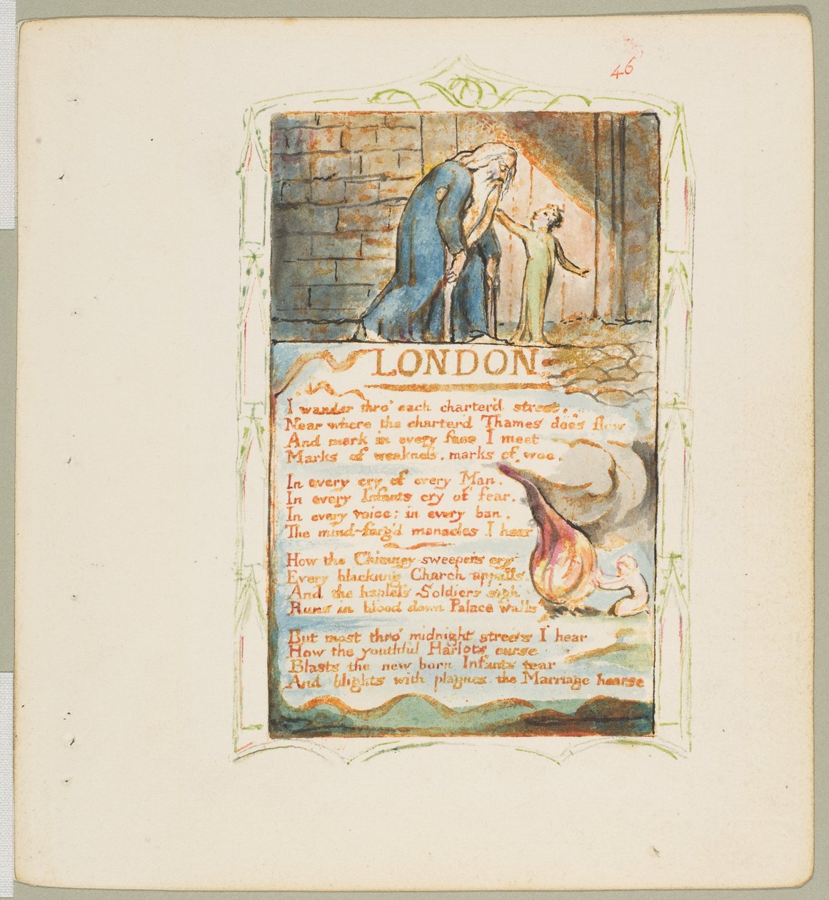 Songs of Innocence and of Experience: London, ca. 1825 von William Blake