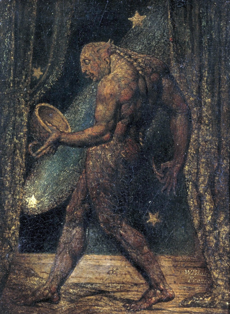 Der Geist eines Flohs von William Blake