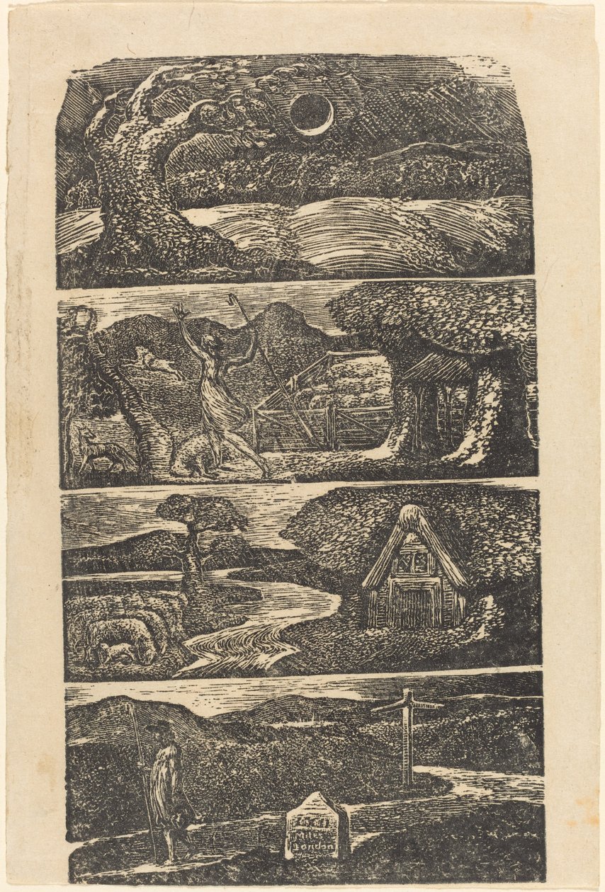 Die Hirtengedichte von Vergil von William Blake