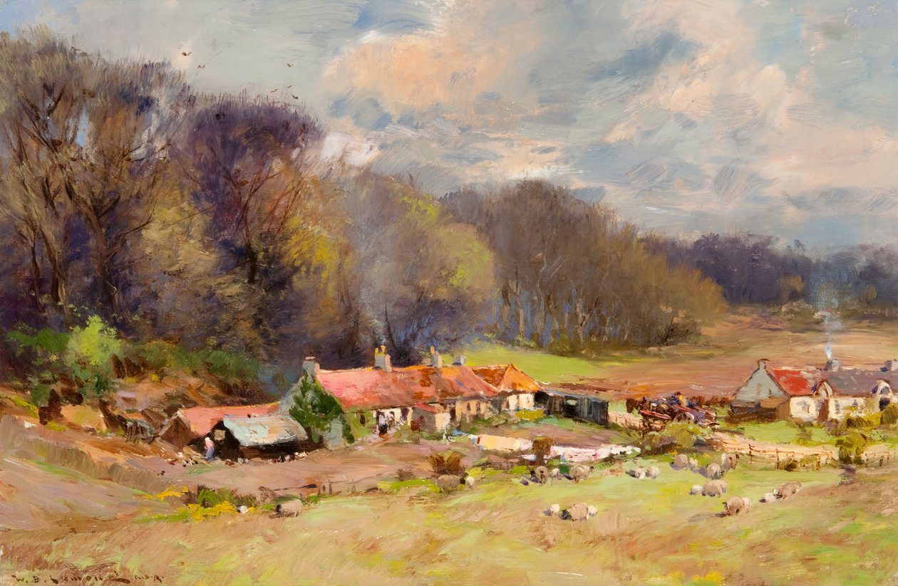 Bog Earn, Fife von William Bradley Lamond