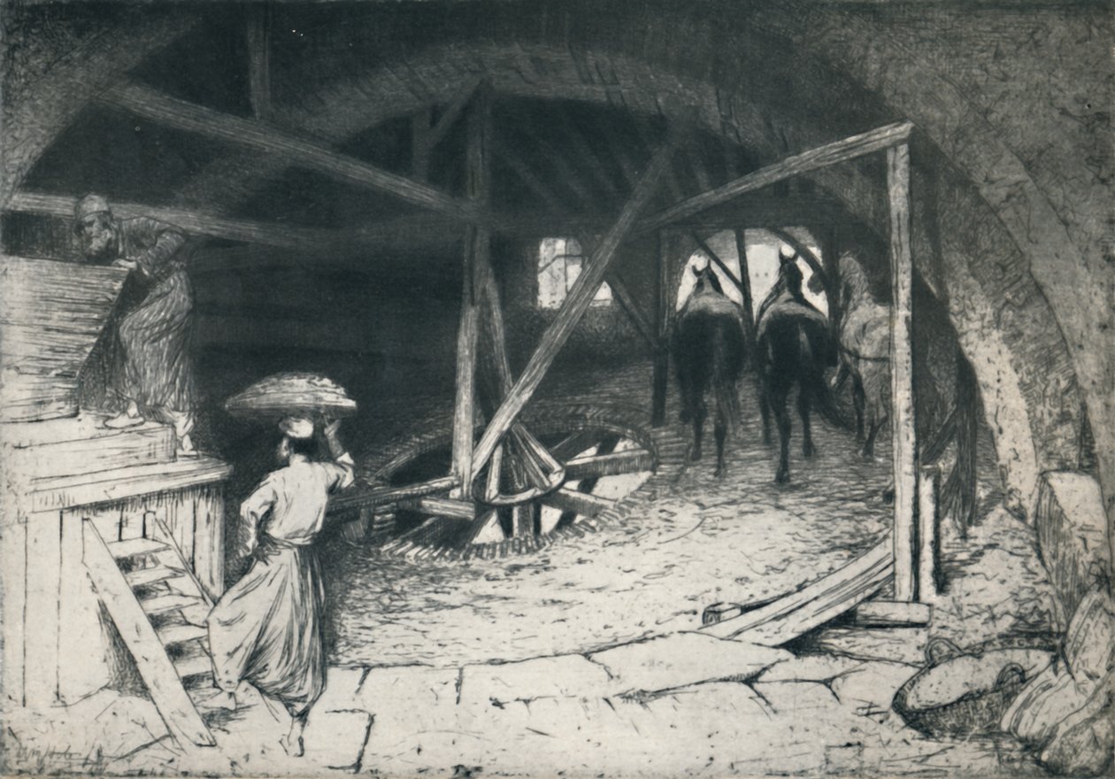 Eine galiläische Mühle von William Brassey Hole
