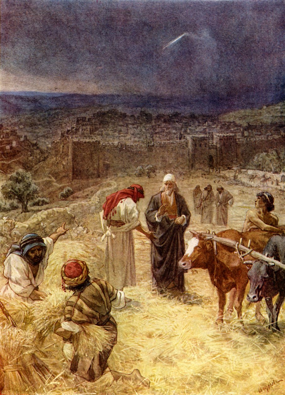 König David kauft die Tenne - Bibel von William Brassey Hole